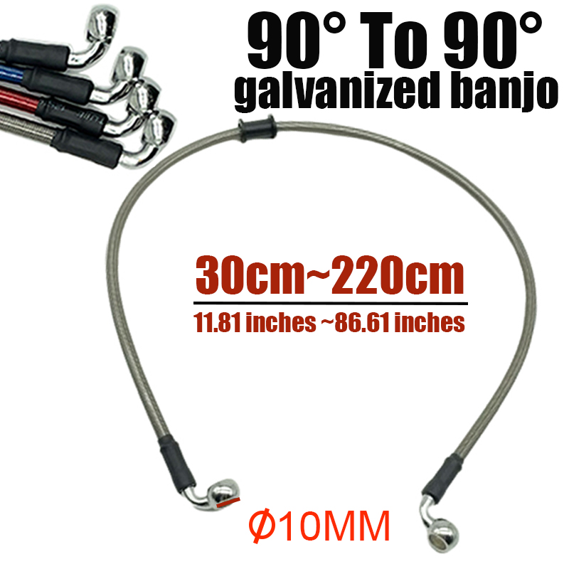 10mm 90 derajat kabel selang r - Brake Line Motorcycle ulasan dan harga